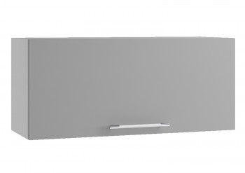 Арка ПГ 800 шкаф верхний горизонтальный (Штукатурка белая/корпус Серый) в Оби - ob.mebel54.com | фото