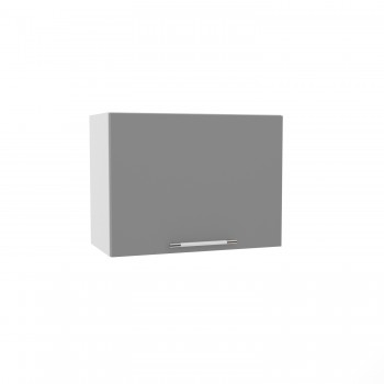 Арка ВПГ 600 шкаф верхний горизонтальный высокий (Штукатурка белая/корпус Серый) в Оби - ob.mebel54.com | фото