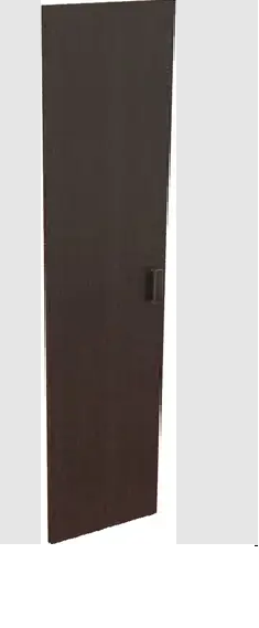 Дверь из ЛДСП к узкому стеллажу К-975. Ф Венге в Оби - ob.mebel54.com | фото