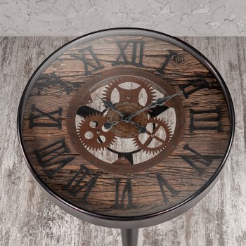 Журнальный столик-часы Слипер (ширина 610 мм) в Оби - ob.mebel54.com | фото