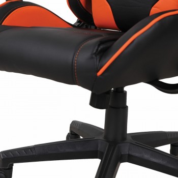 Кресло компьютерное BRABIX GT Racer GM-100 (черный, оранжевый) в Оби - ob.mebel54.com | фото