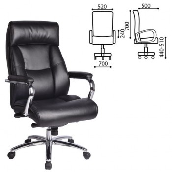 Кресло офисное BRABIX Phaeton EX-502 в Оби - ob.mebel54.com | фото