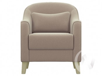 Кресло отдыха Комфорт-4 (бесцветный лак/CATANIA LATTE) в Оби - ob.mebel54.com | фото