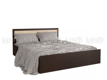 Кровать 1,4 Фиеста (Венге/Дуб беленый) в Оби - ob.mebel54.com | фото
