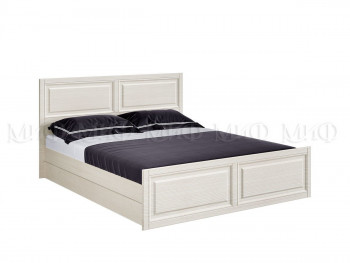 Кровать 1,4м Престиж 1 (Сандал светлый) в Оби - ob.mebel54.com | фото