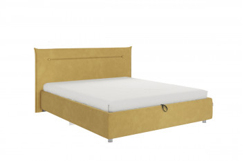 Кровать 1,6 Альба (Медовый велюр/под-мех) в Оби - ob.mebel54.com | фото