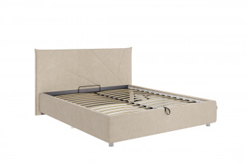 Кровать 1,6 Квест с подъемным механизмом (Топаз велюр) купить в Оби - ob.mebel54.com | фото