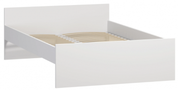 Кровать двухспальная Орион 1800мм белый в Оби - ob.mebel54.com | фото