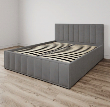 Кровать Лана 1,4 Кровать Лана 1,4 Графит Софт в Оби - ob.mebel54.com | фото