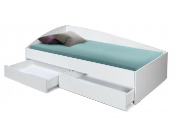 Кровать одинарная "Фея-3" (асимм.) (1900х800) в Оби - ob.mebel54.com | фото