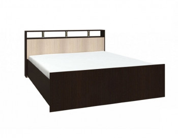 Кровать Саломея 1600 Венге/Лоредо в Оби - ob.mebel54.com | фото