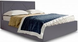 Кровать Сиеста Стандарт 1600 вариант 3 в Оби - ob.mebel54.com | фото