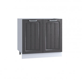 Кухонный гарнитур 1,8м Луксор высокие модули (Клен серый/корпус белый) в Оби - ob.mebel54.com | фото