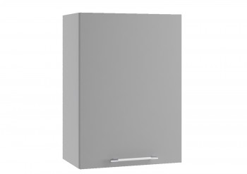 Лофт П 500 шкаф верхний (Штукатурка белая/корпус Серый) в Оби - ob.mebel54.com | фото