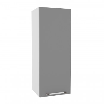 Лофт ВП 350 шкаф верхний высокий (Штукатурка белая/корпус Серый) в Оби - ob.mebel54.com | фото