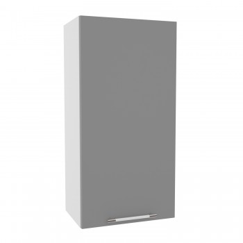Лофт ВП 450 шкаф верхний высокий (Штукатурка белая/корпус Серый) в Оби - ob.mebel54.com | фото