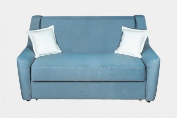 Мини-диван "Криспи" с 2-мя подушками в Оби - ob.mebel54.com | фото