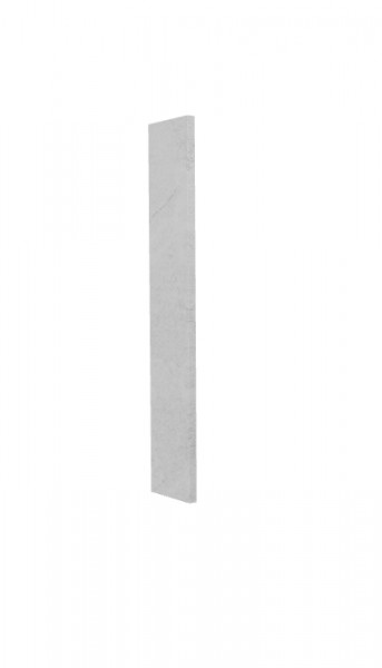 Панель торцевая (для шкафа верхнего торцевого) ПТ 400 Лофт (Штукатурка белая) в Оби - ob.mebel54.com | фото