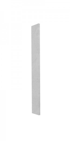 Панель торцевая (для шкафа верхнего торцевого высокого) ВПТ 400 Лофт (Штукатурка белая) в Оби - ob.mebel54.com | фото