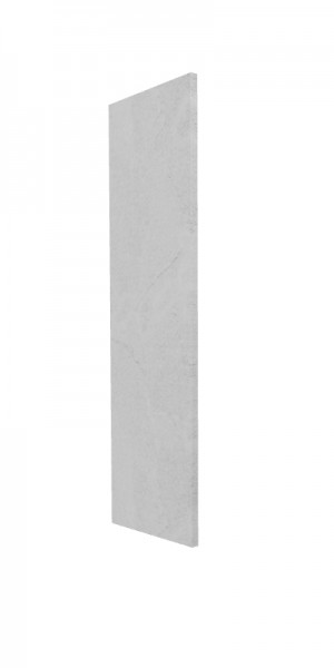 Панель торцевая (для шкафа верхнего высокого) ВП Лофт (Штукатурка белая) в Оби - ob.mebel54.com | фото