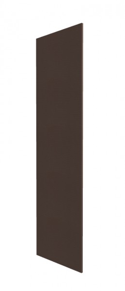 Панель торцевая ПН/ПНЯ М Квадро (для пеналов) Шоколад кожа в Оби - ob.mebel54.com | фото