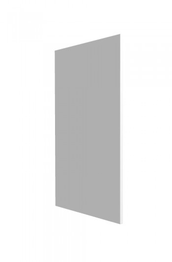 Панель торцевая СТ 400 Ройс (для шкафа торцевого нижнего) Белый софт в Оби - ob.mebel54.com | фото