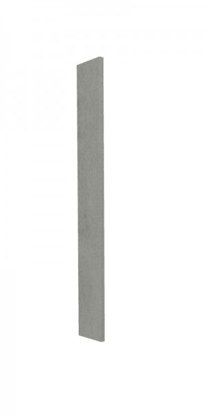 Панель торцевая ВПТ 400 Лофт (для шкафа торцевого верхнего) Бетон светлый в Оби - ob.mebel54.com | фото