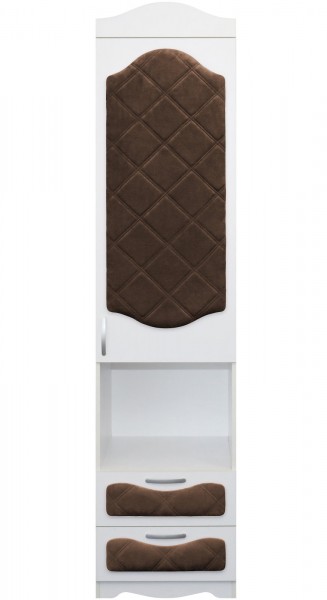 Пенал с ящиками серии Иллюзия 08 Шоколад в Оби - ob.mebel54.com | фото