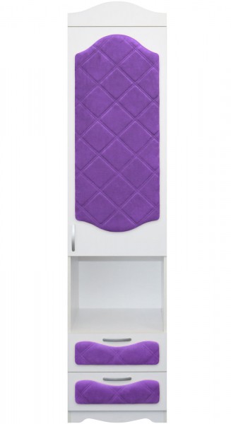Пенал с ящиками серии Иллюзия 32 Фиолетовый в Оби - ob.mebel54.com | фото
