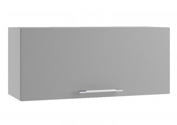 Ройс ПГ 800 Шкаф верхний горизонтальный (Графит софт/корпус Серый) в Оби - ob.mebel54.com | фото