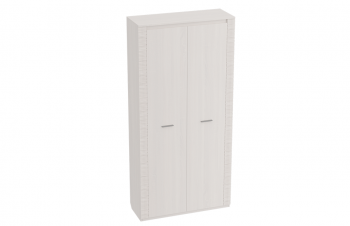 Шкаф 2-дверный Элана Бодега белая в Оби - ob.mebel54.com | фото