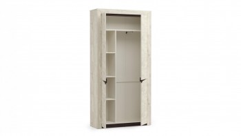 Шкаф для одежды 33.18 Лючия бетон в Оби - ob.mebel54.com | фото