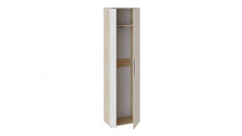 Шкаф для одежды «Нуар» тип 1 Дуб Сонома/Белый ясень в Оби - ob.mebel54.com | фото