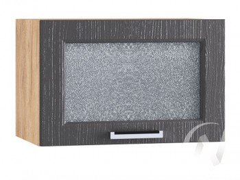 Шкаф Луксор ШВГС 500 (Клен серый/Дуб крафт золотой/верхний/горизонт/стекло) в Оби - ob.mebel54.com | фото