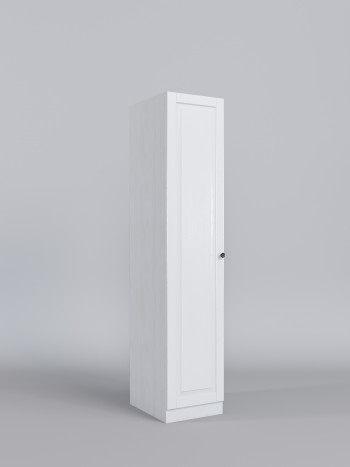 Шкаф угловой (левая секция) Классика (Белый/корпус Выбеленное дерево) в Оби - ob.mebel54.com | фото