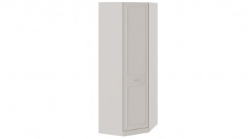 Шкаф угловой с 1 глухой дверью правый с опорой «Сабрина» Кашемир в Оби - ob.mebel54.com | фото