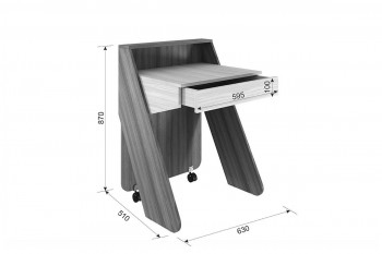 Стол для ноутбука ясень шимо т./ясень шимо с. в Оби - ob.mebel54.com | фото