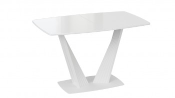 Стол раздвижной «Фабио» Тип 1 Белый в Оби - ob.mebel54.com | фото