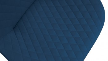 Стул «Оливер» К1С Черный муар/Велюр Confetti Blue в Оби - ob.mebel54.com | фото