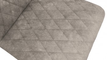 Стул «Стенли» К1С Черный муар/Микровелюр Wellmart Latte в Оби - ob.mebel54.com | фото